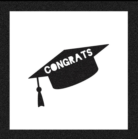Congrats Grad Disposable Airlaid Buffet / Cocktail Napkins - Pack of 20