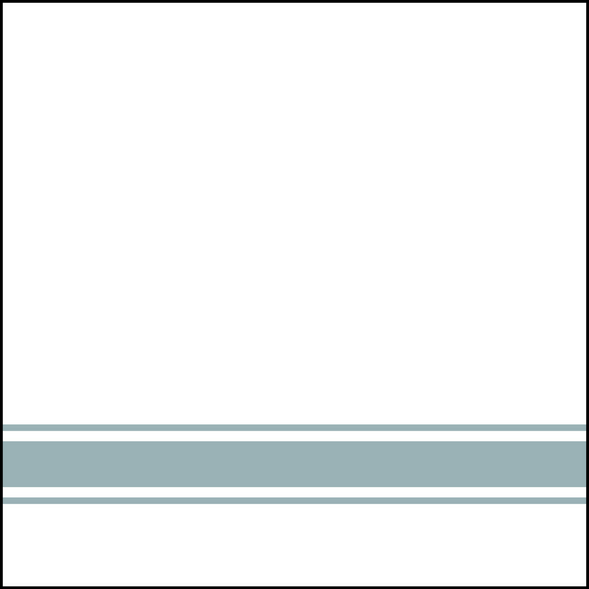Elegant Egg Blue Stripe Disposable Airlaid Buffet / Cocktail Napkins - Pack of 20