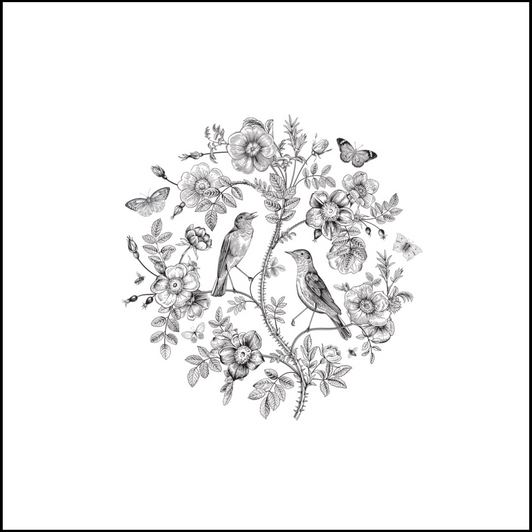 Forest Feature Disposable Airlaid Buffet / Cocktail Napkins - Pack of 20