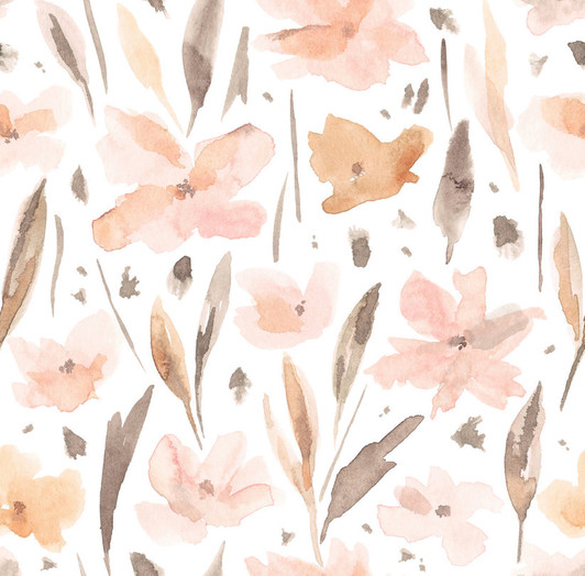 Neutral Watercolor Disposable Airlaid Buffet / Cocktail Napkins - Pack of 20