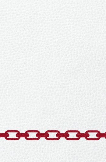 Cranberry Chain Disposable Airlaid Buffet / Guest Napkins - Pack of 16