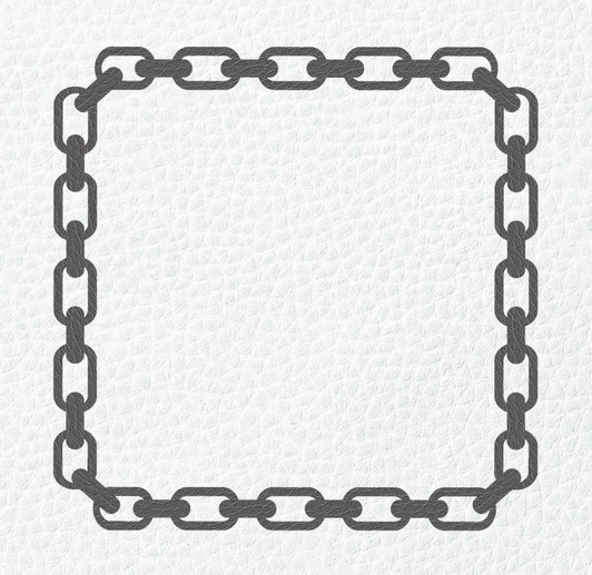 Gray Chain Disposable Airlaid Buffet / Cocktail Napkins - Pack of 20