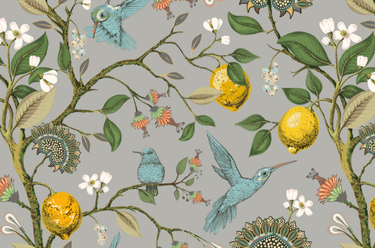 Bird Placemat 12.5" x 18.5" Durable Heavyweight Paper Elegant Table Setting - 24 Count