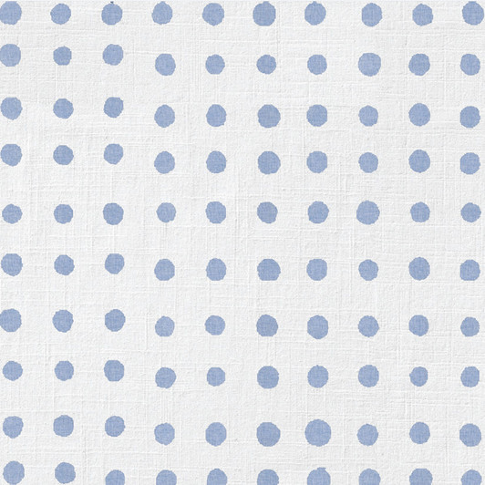 Blue Dot Painted Charger Placemat 12.5" x 12.5" Durable Heavyweight Paper Elegant Table Setting - 24 Count