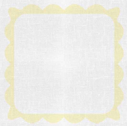 Yellow Caroline Charger Placemat 12.5" x 12.5" Durable Heavyweight Paper Elegant Table Setting - 24 Count