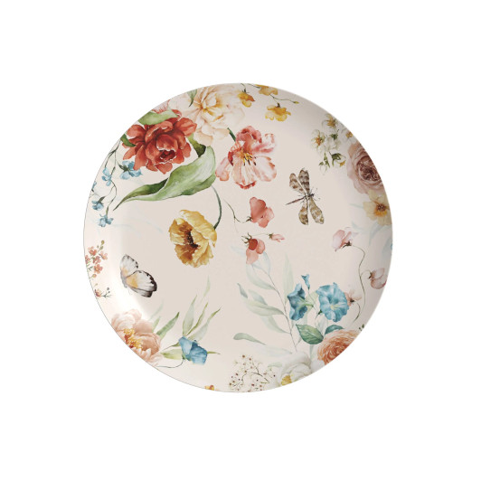 Earthtrends Aviv Design Disposable Plates 8-Inch – Elegant and Eco-Friendly Party Dinnerware 20 Count