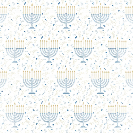 Menorah Confetti Disposable Airlaid Buffet / Cocktail Napkin - Pack of 20