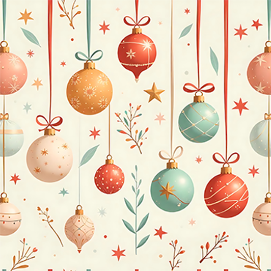 Ornaments Disposable Airlaid Buffet / Cocktail Napkin - Pack of 20