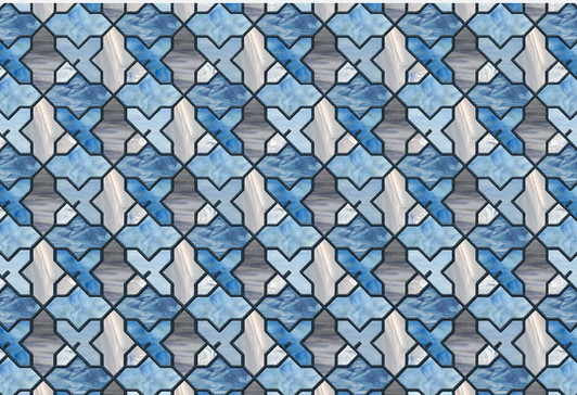 Classy Glassy 12.5" x 18.5" Durable Heavyweight Paper Placemat Elegant Table Setting - 24 Count