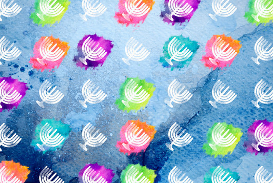 Neon Lights 12.5" x 18.5" Durable Heavyweight Paper Placemat Elegant Table Setting - 24 Count