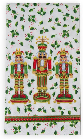 Nutcracker Christmas Disposable Buffet / Guest Towel 16ct.