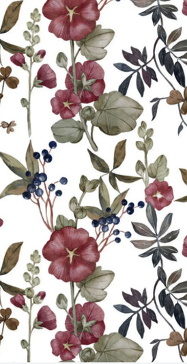 Wildflower Berries Disposable Airlaid Buffet / Guest Towel - Pack of 16