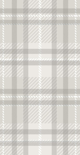 Beige Plaid Disposable Airlaid Buffet / Guest Towel - Pack of 16