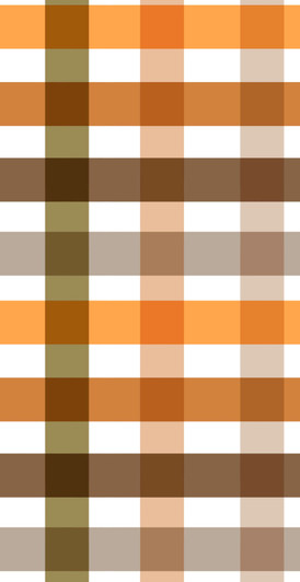 Autumn Gingham Disposable Airlaid Buffet / Guest Towel - Pack of 16