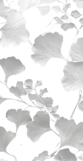 3D Ginkgo Disposable Airlaid Buffet / Printed Guest Towel - Pack of 16