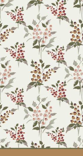 Autumn Berry Disposable Airlaid Buffet / Printed Guest Towel - Pack of 16