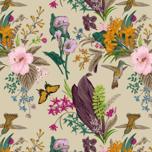 Vintage Monarch Disposable Airlaid Buffet / Cocktail Napkin - Pack of 20