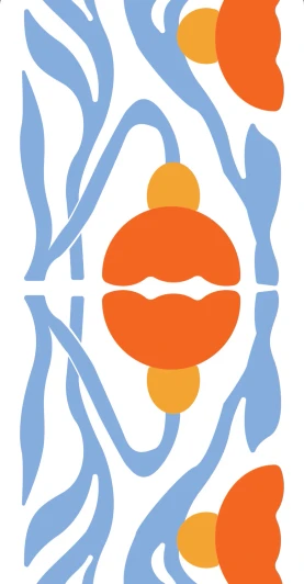 Floral Doodle Disposable Airlaid Buffet/Guest Towels, Soft Luxury Linen-Feel Napkins for Parties, Weddings & Events - 16 Pack