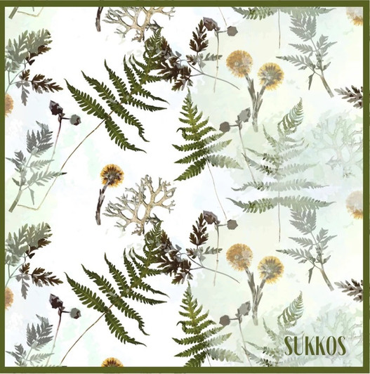 Altoona Design Jewish New Year Sukkos Forest Disposable Square Charge mats Heavyweight Disposable Paper, Heat Resistant Non Slip for Dining Kitchen Sukkos Holiday Party Decor 12.5 x 12.5 Inch, 24 Sheets