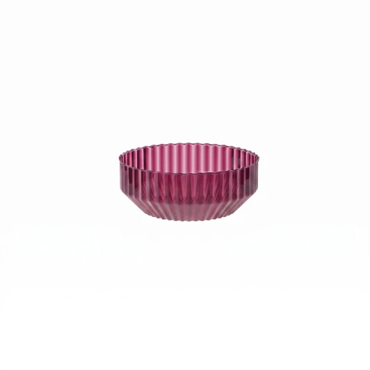 Elegant 16 Oz. Round Disposable Plastic Bowl with Mahogany Gemstone Design Elegant 16 Oz. Round Disposable Plastic Bowl with Mahogany Gemstone Design
