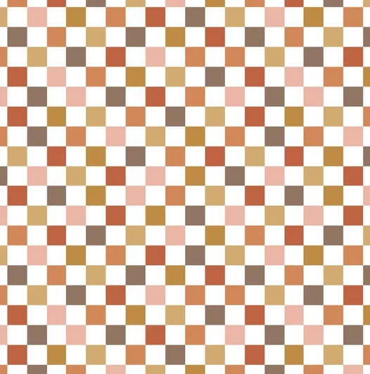 Altoona Design Fall Checkerboard Thanksgiving Disposable Square Charger Mats Heavyweight Disposable Paper, Biodegradable, Heat Resistant Non Slip for Dining Kitchen Holiday Party Decor- 12.5 x 12.5 Inch,24 Sheets