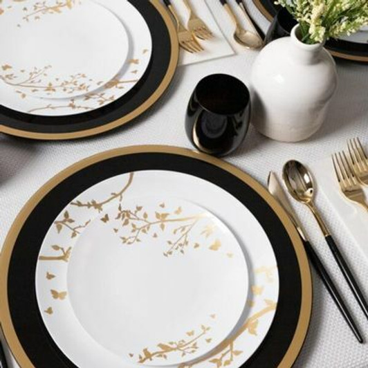 Elegant Disposable Plastic Plates & Bowls for Weddings & Events