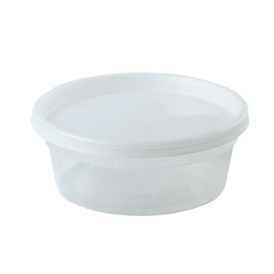 Translucent Plastic Deli Containers 8oz 50ct