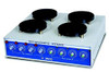 JISICO Multi Hot Plate Magnetic Stirrer. Capacity 500ml (flask) x 4ea, 220-110 Volt 60 Hz (using transformer included)