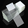 Microscope Slides, Diamond White Glass, 25 x 75mm, 90° Ground Edges, WHITE Frosted