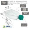 SPL Tissue Culture Flask with Filter Cap 70075 T75 75 cm2