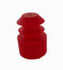 Test tube cap, diameter 14mm, red Bag of 500