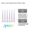 Pipette Barrier Filter Tips Universal 20 ul Long Dnase/Rnase free