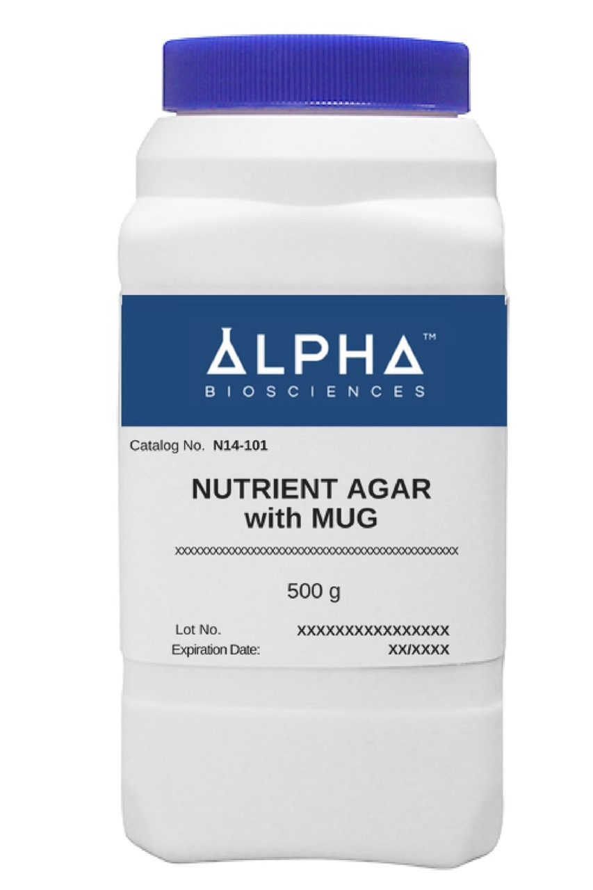 NUTRIENT AGAR with MUG (N14-101)