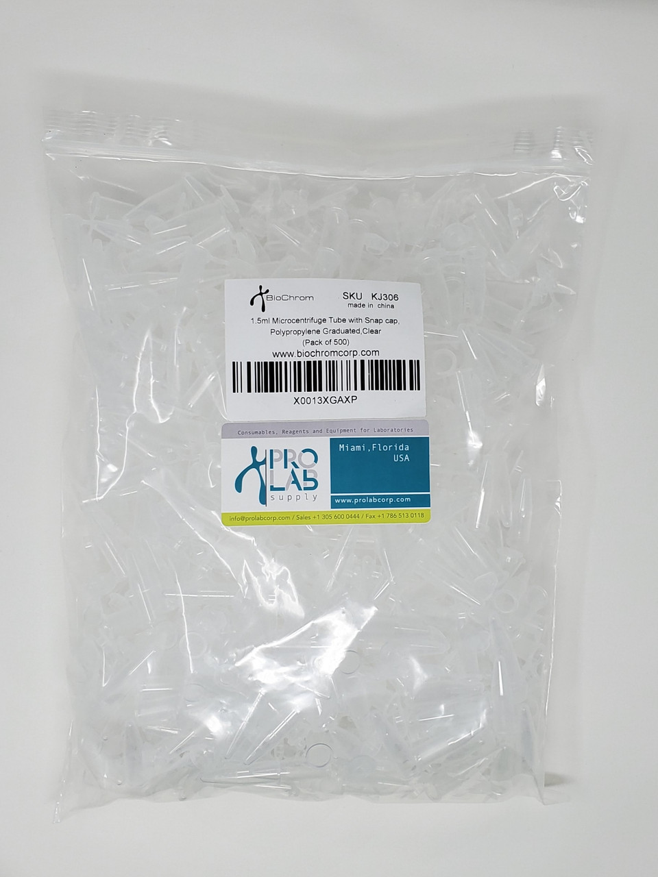 Microcentrifuge Tubes 1.5ml