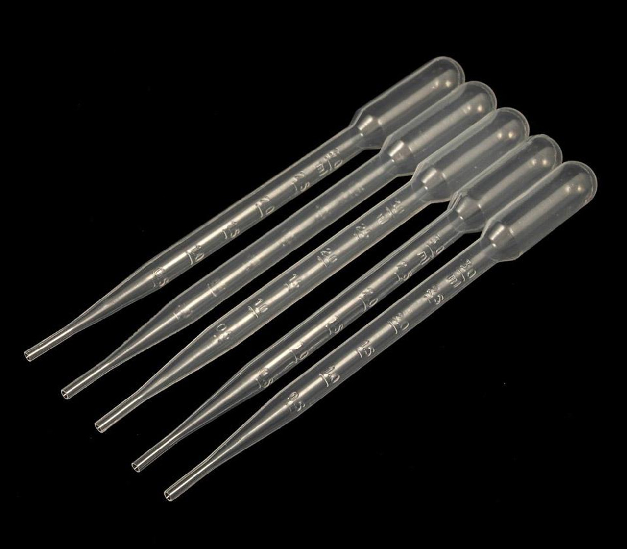 Biochrom Corp Plastic Transfer Pipettes 3ml, graduated Drop vol. 48ul