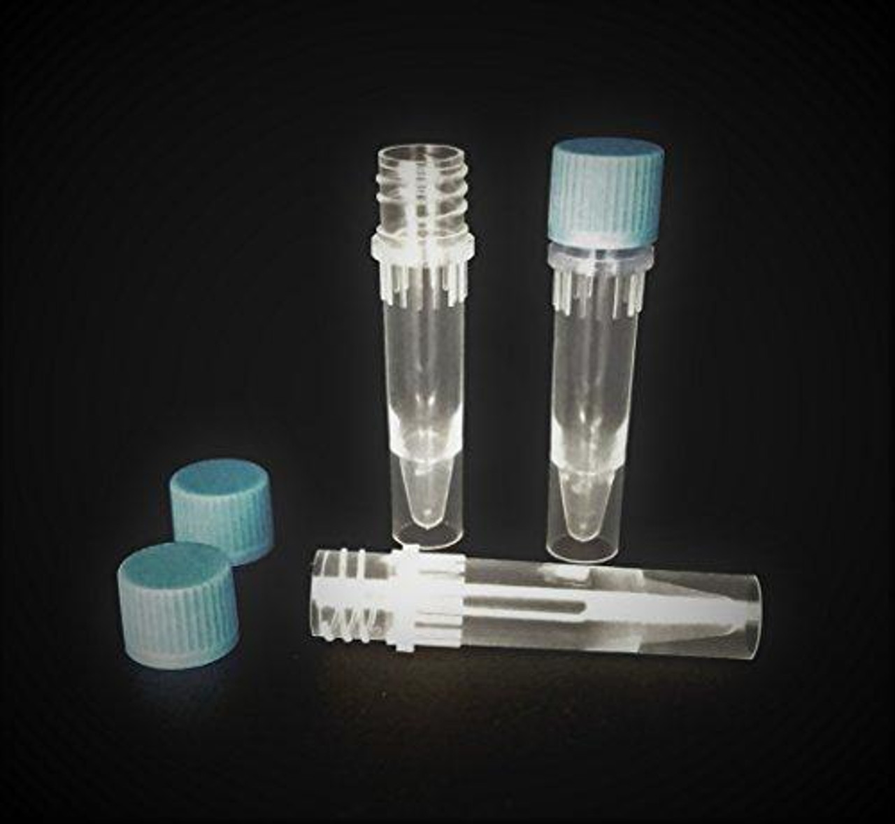 Extragene Screw cap tubes, 1.5ml, self-standing type, without O-ring, Clear, Bag x 100