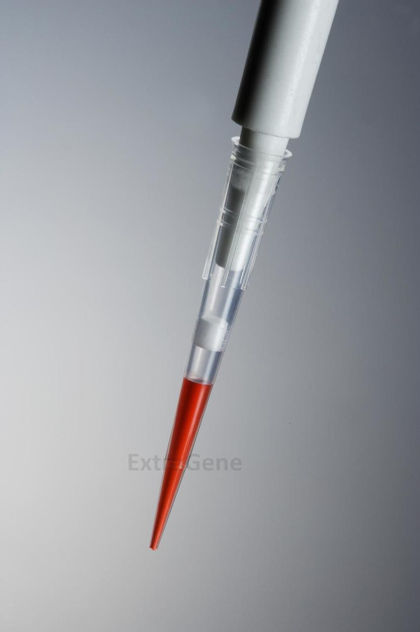 Extragene 10ul Filter Pipette Tips Extra Long with Rack, Sterile,