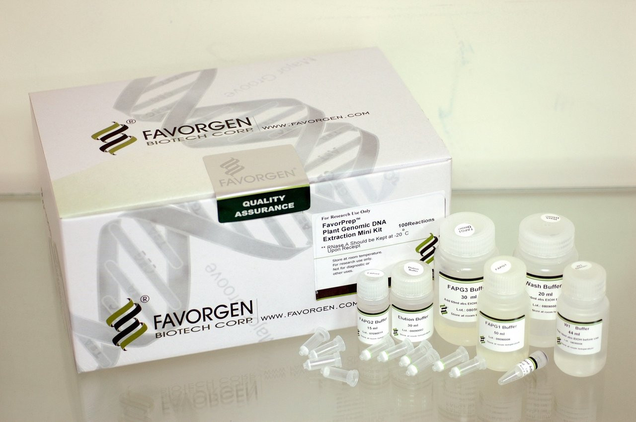 favorgen plant genomic dna extraction mini kit 200prep fapgk 001 2