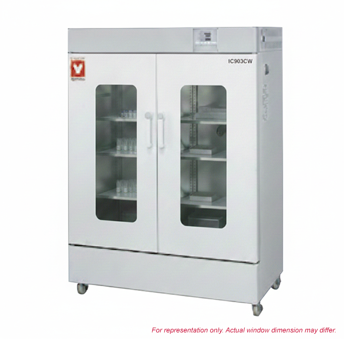 Yamato IC-903CW natural convection laboratory incubator, 567 L, 115 V, with observation window