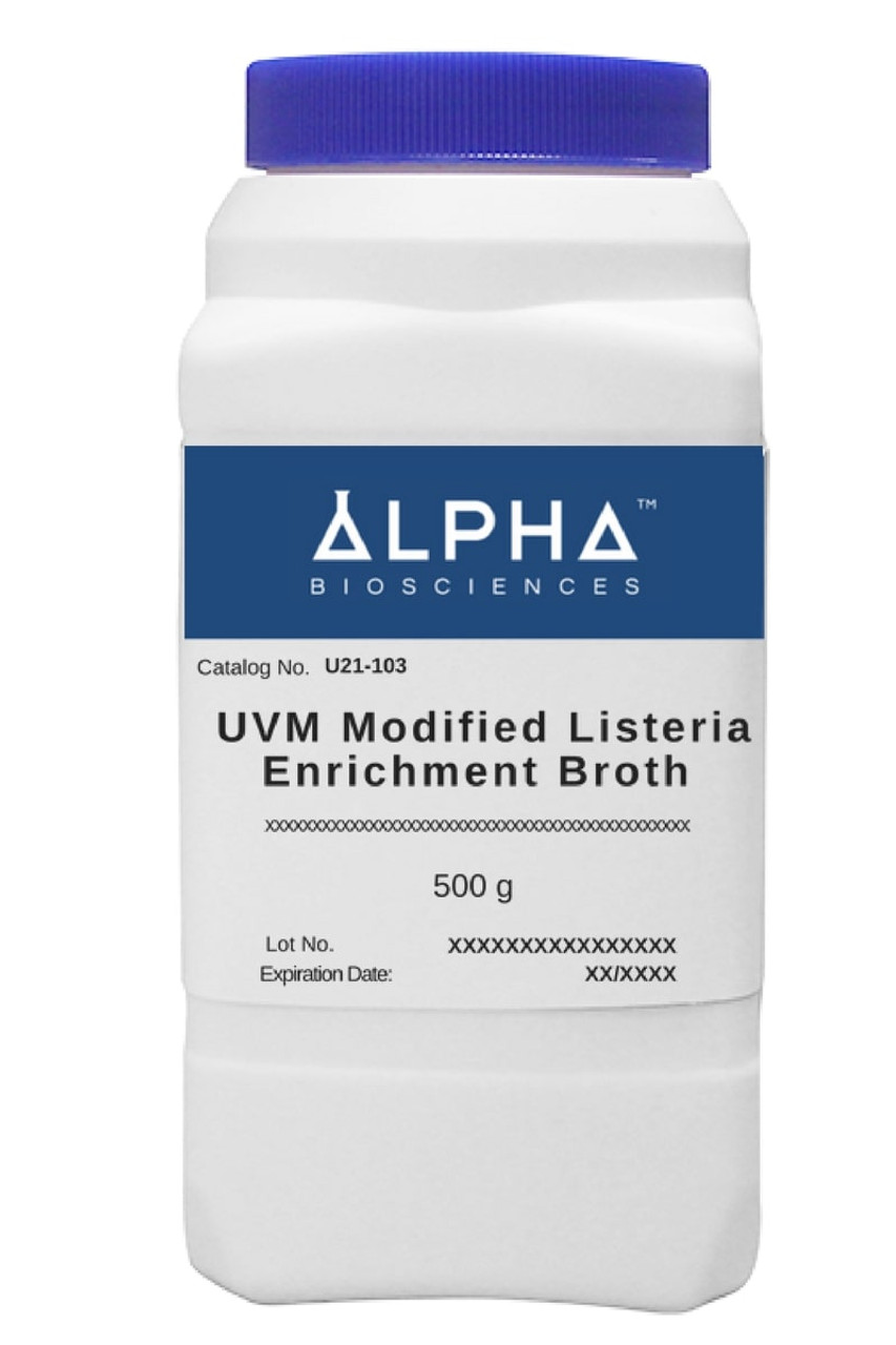 UVM, Modified, Listeria, Enrichment, Broth, U21-103
