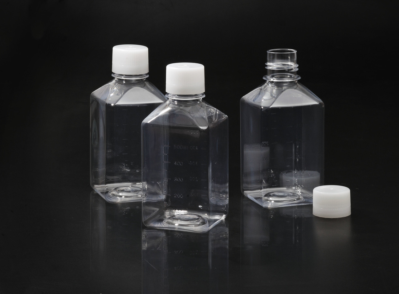 SPL 1000 ml Square Media Bottle (Polyethylene) for Media, serum Bottling or Casual