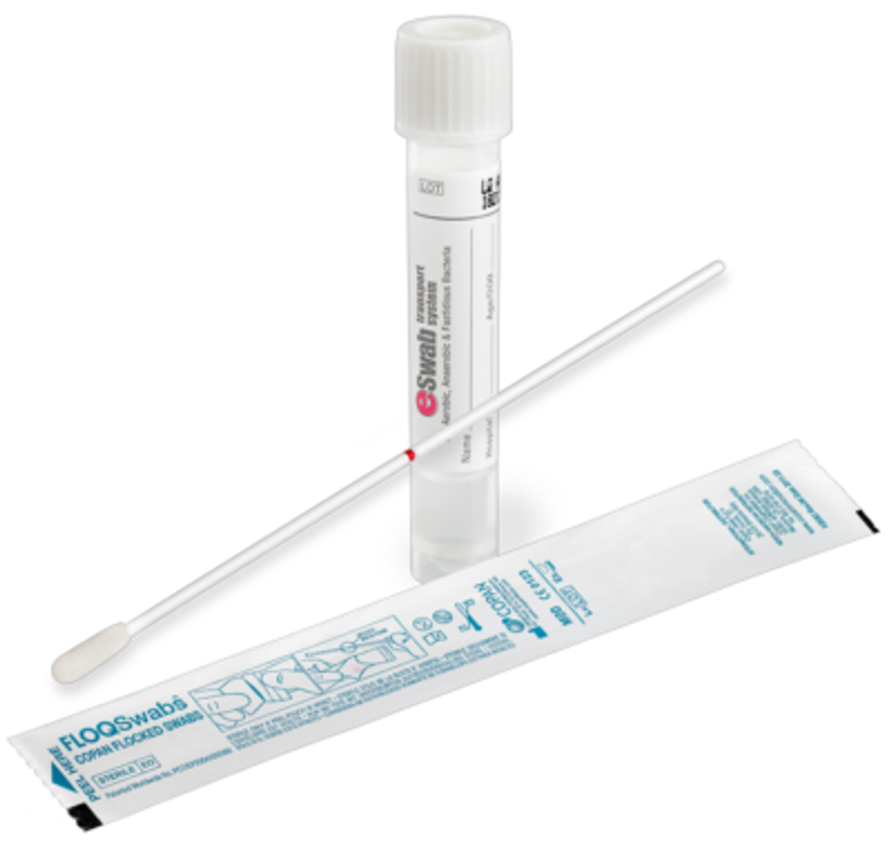 ESwab® 480C Regular Flocked Swab with Liquid Amies Case of 500