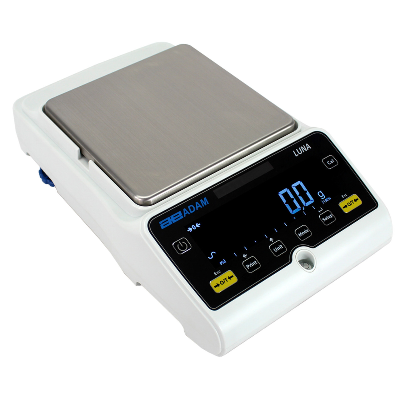 Adam - Luna Precision Balances, Capacity: 15000g x 0.1g, External calibration, Backlit LCD