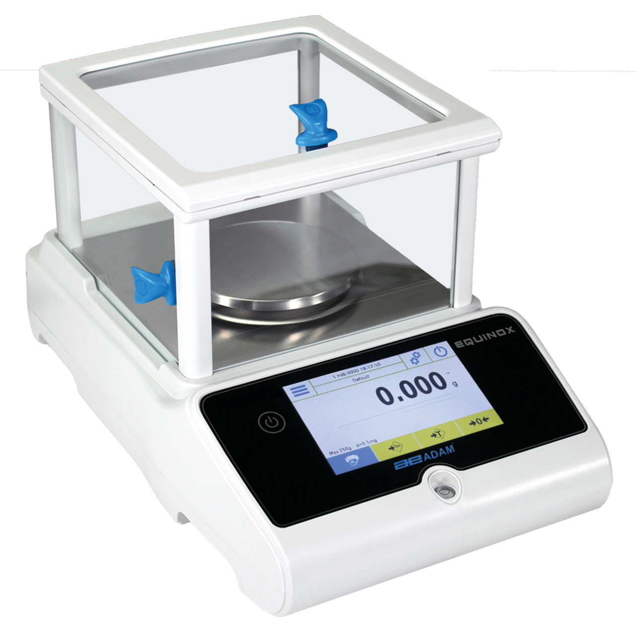 Adam - Equinox Precision Balances, Capacity: 720g x 0.001g, Internal automatic calibration, Touchscreen