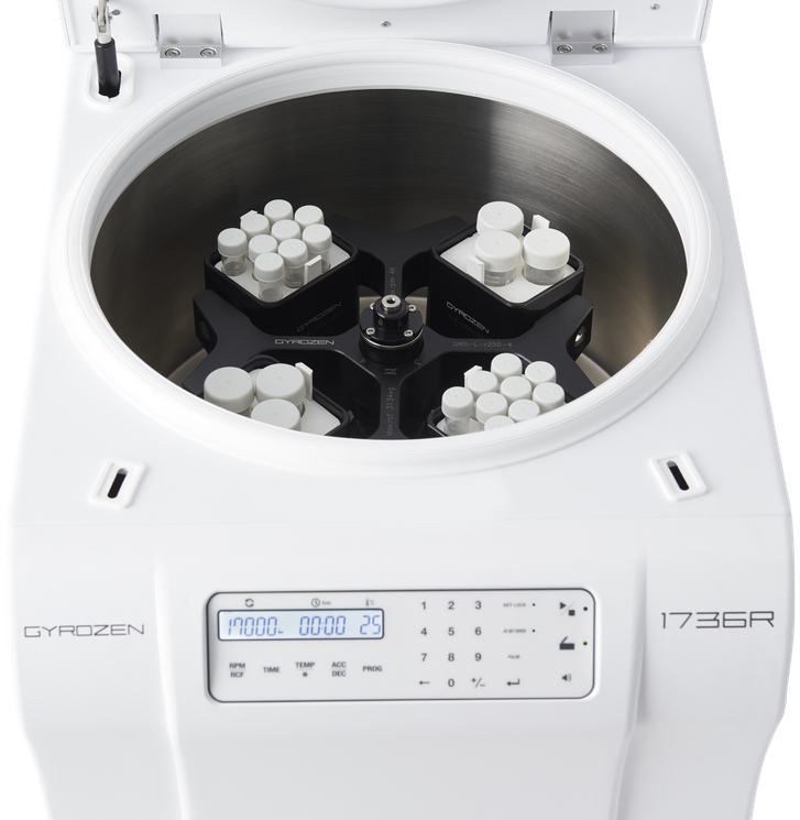 Gyrozen 1736R High-Speed High-Capacity Refrigerated Centrifuge