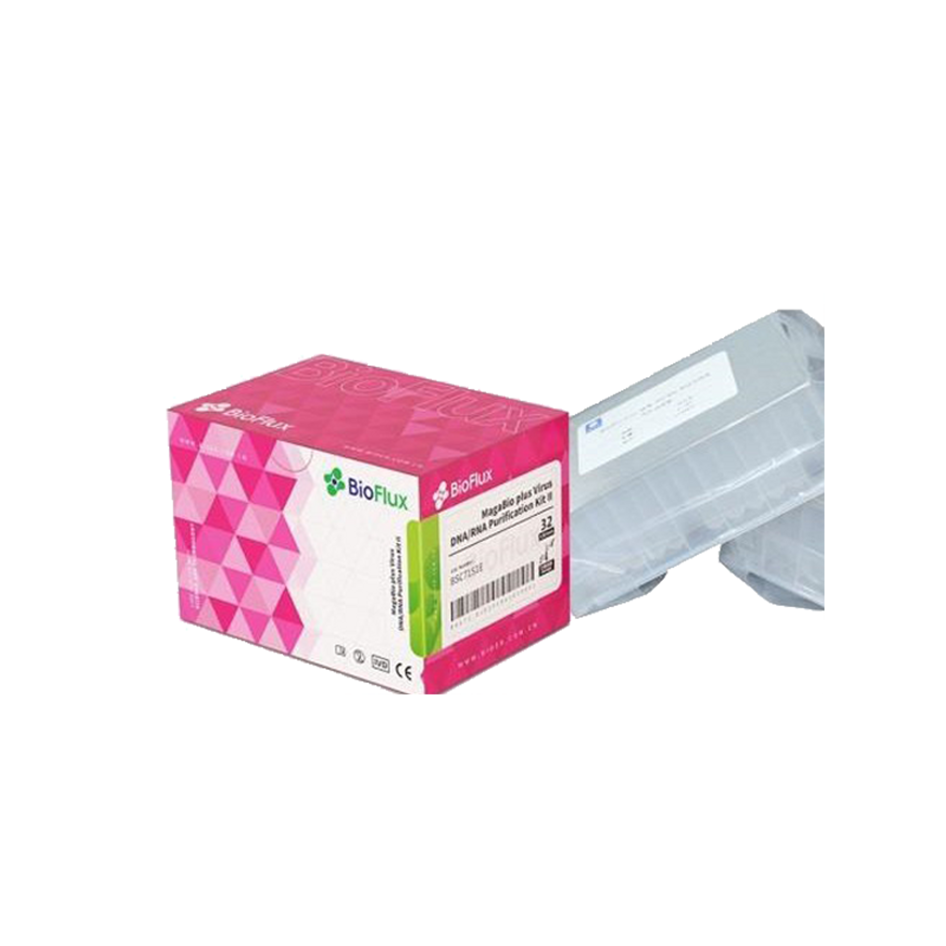 Bioer PreFilled MagaBio plus Virus DNA/RNA Purification 32T for NPA32