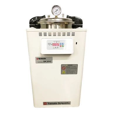 Yamato SK-201C compact steam sterilizer autoclave, 24 L, 115 V