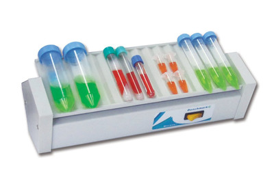 Benchmark Scientific M2100 Benchtop 2D Tube Rocker with Grooved Mat, 115V