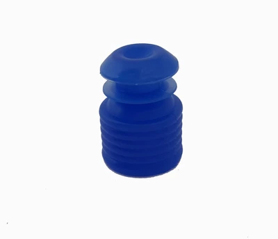 Test tube cap, diameter 11mm, blue, Bag of 500