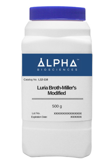 LURIA BROTH - MILLER'S MODIFIED (L12-116)